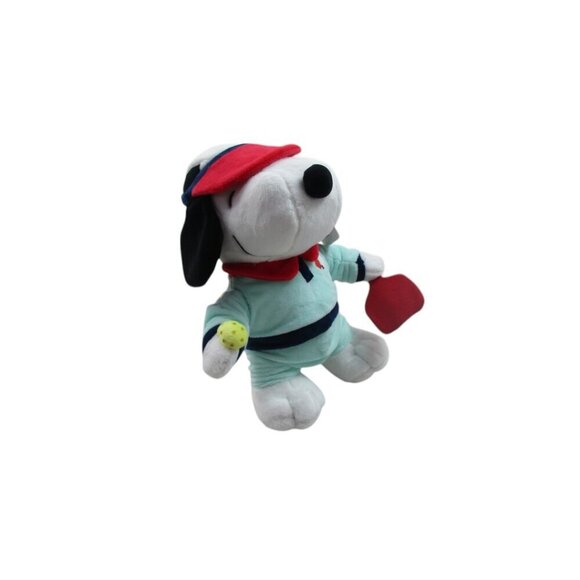 Peanuts‎ Pickleball Snoopy CVS Summer Holiday Multicolor Plush Unisex - Picture 1 of 5